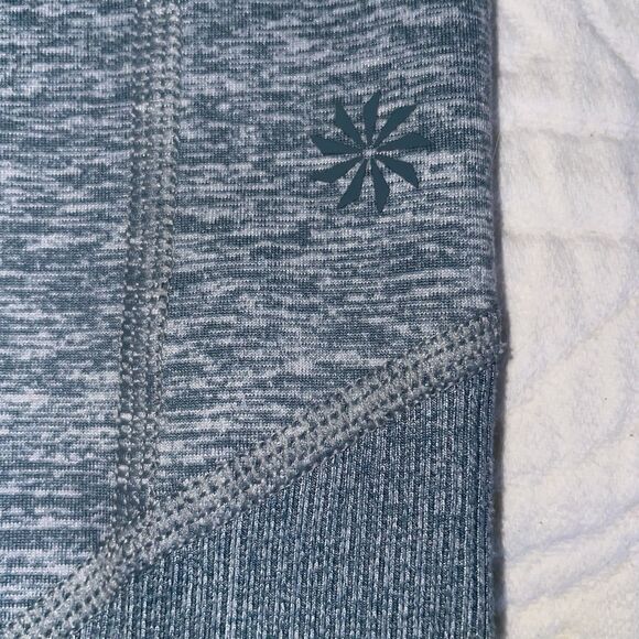 Athleta Girl Green Heather Snowball Tight Active Leggings Size XL /‎ 14 - Picture 4 of 6
